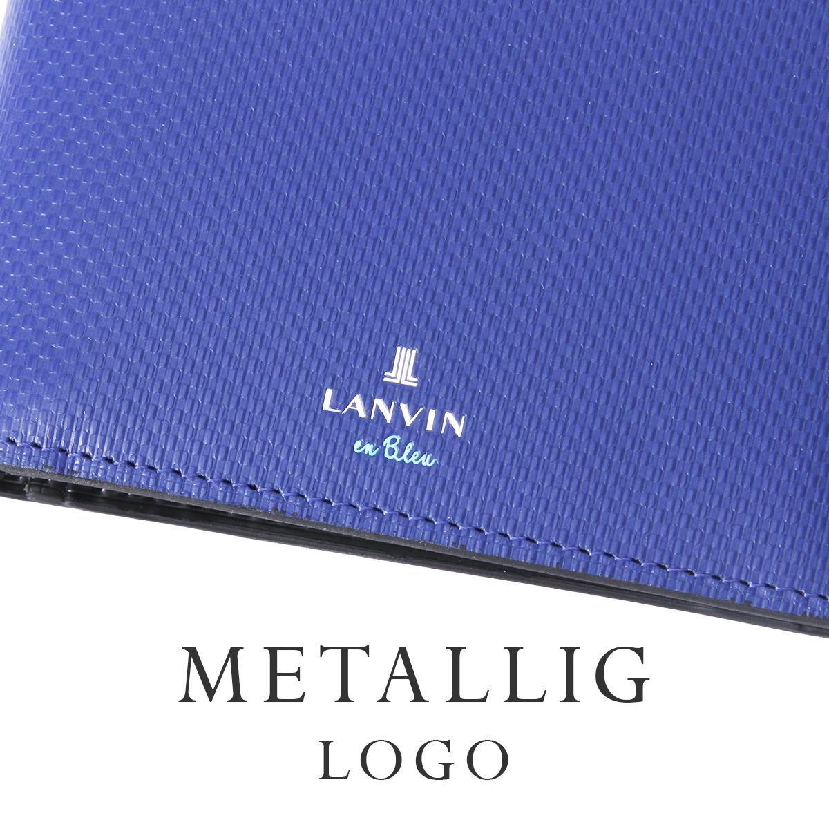 ランバンオンブルー ワグラム2 二つ折り財布 LANVIN en Bleu wagram2 504614