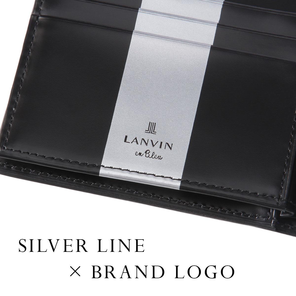 ランバンオンブルー ワグラム2 二つ折り財布 LANVIN en Bleu wagram2 504614