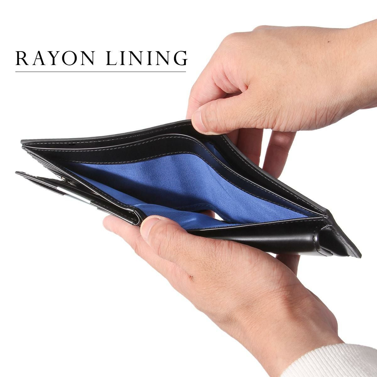 ランバンオンブルー ワグラム2 二つ折り財布 LANVIN en Bleu wagram2 504614