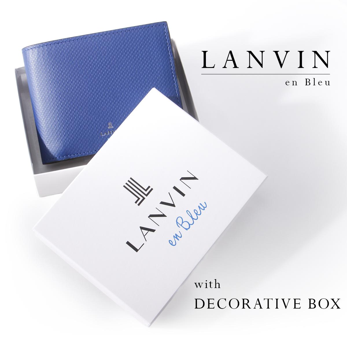 ランバンオンブルー 二つ折り財布 ワグラム2 LANVIN en Bleu wagram2