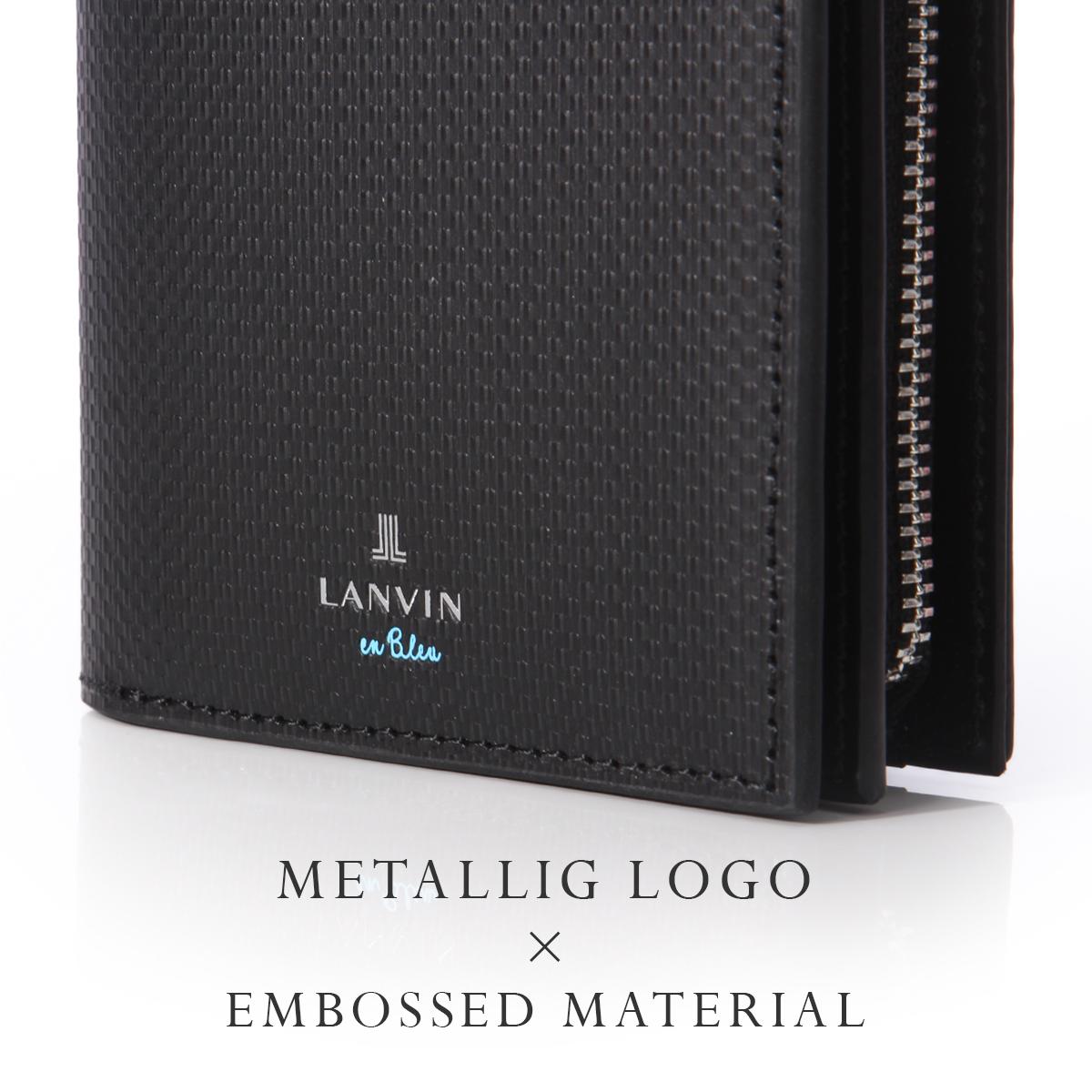 ランバンオンブルー ワグラム2 ミドル財布 LANVIN en Bleu wagram2 504615