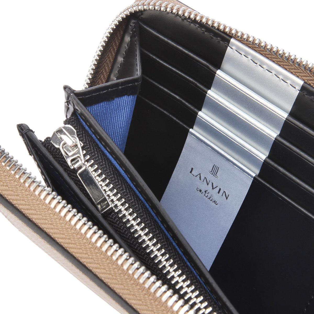 ランバンオンブルー ワグラム2 長財布 LANVIN en Bleu wagram2 504616