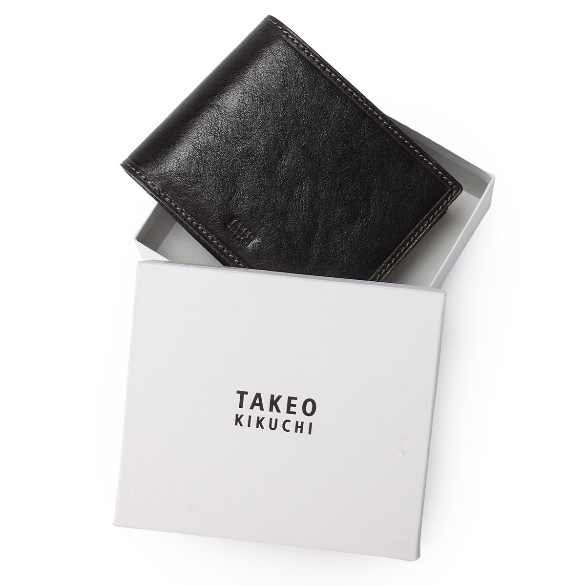 タケオキクチ/I イデア 二つ折り財布 TAKEO KIKUCHI 756604