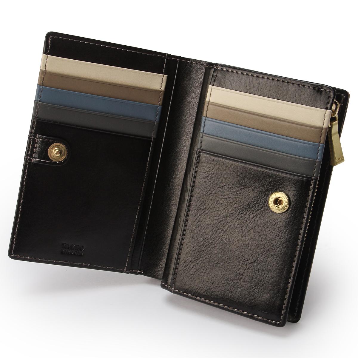 タケオキクチ/I イデア ミドル財布 TAKEO KIKUCHI 756605