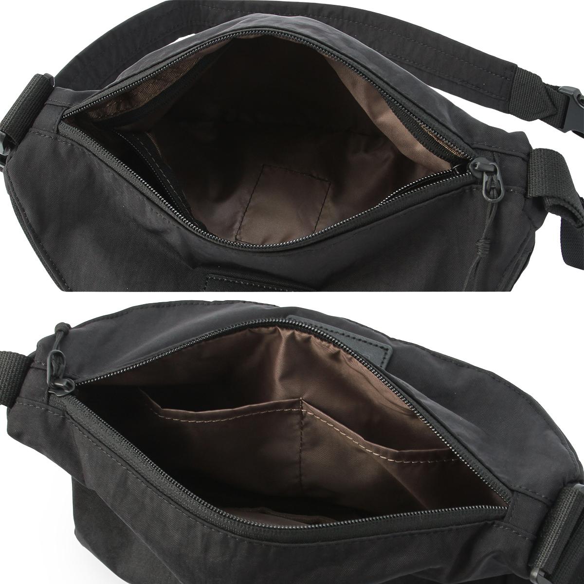 ユニオンシックス ボディバッグ UNION.6 WRINKLED NYLON uacb15j