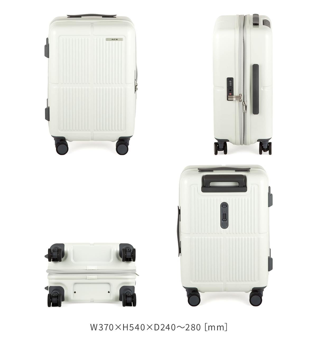 エース スーツケース Sサイズ SS 33L/40L 機内持ち込み 拡張機能付き