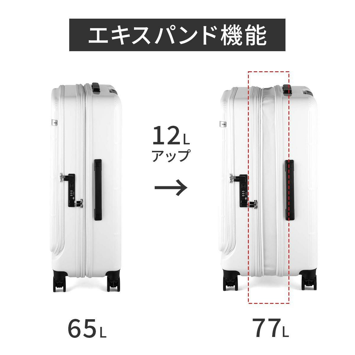 トーキョーレーベル ディフェレンス スーツケース Mサイズ ace. TOKYO LABEL 05723