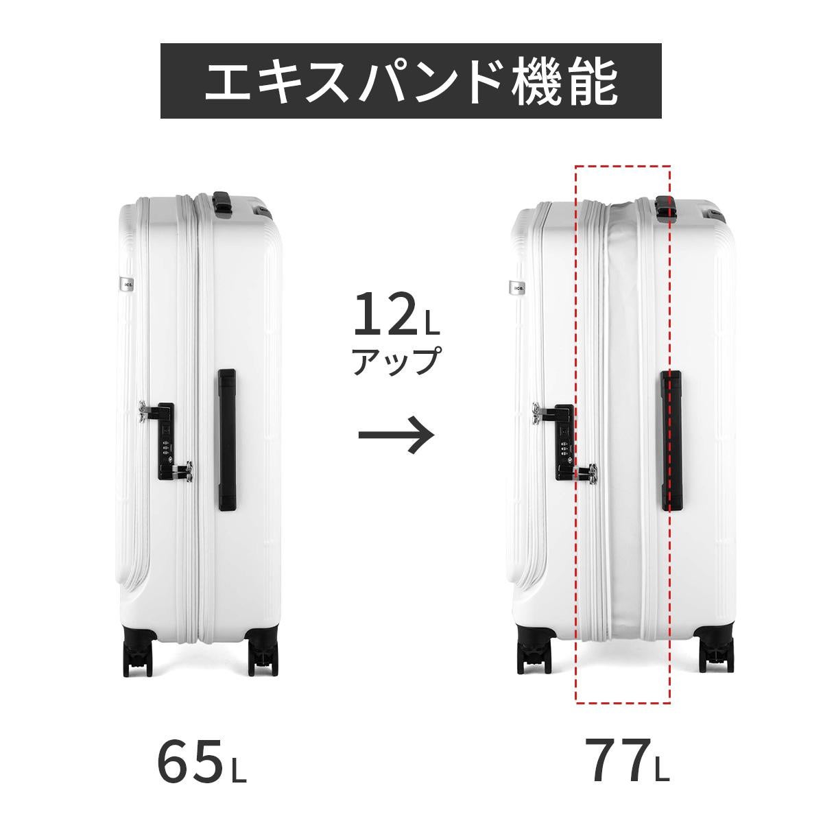 トーキョーレーベル ディフェレンス スーツケース Mサイズ ace. TOKYO LABEL 05723
