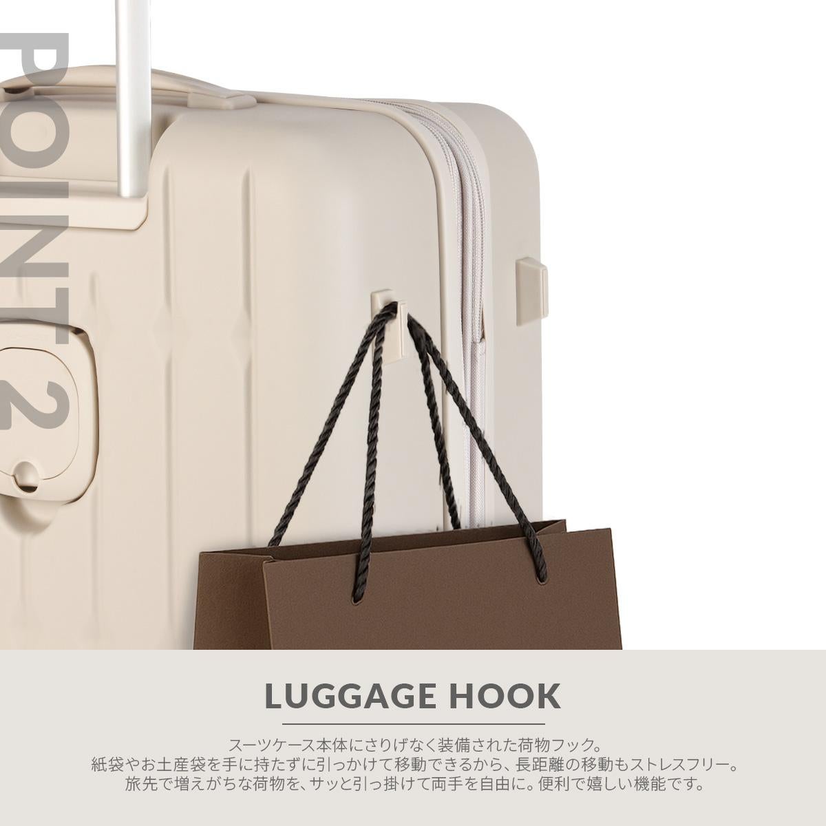 アジア・ラゲージ スーツケース Mサイズ Asia Luggage Inc.（A.L.I） ALI-6030SD-24W