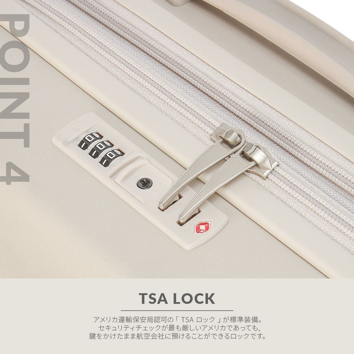 アジア・ラゲージ スーツケース Mサイズ Asia Luggage Inc.（A.L.I） ALI-6030SD-24W