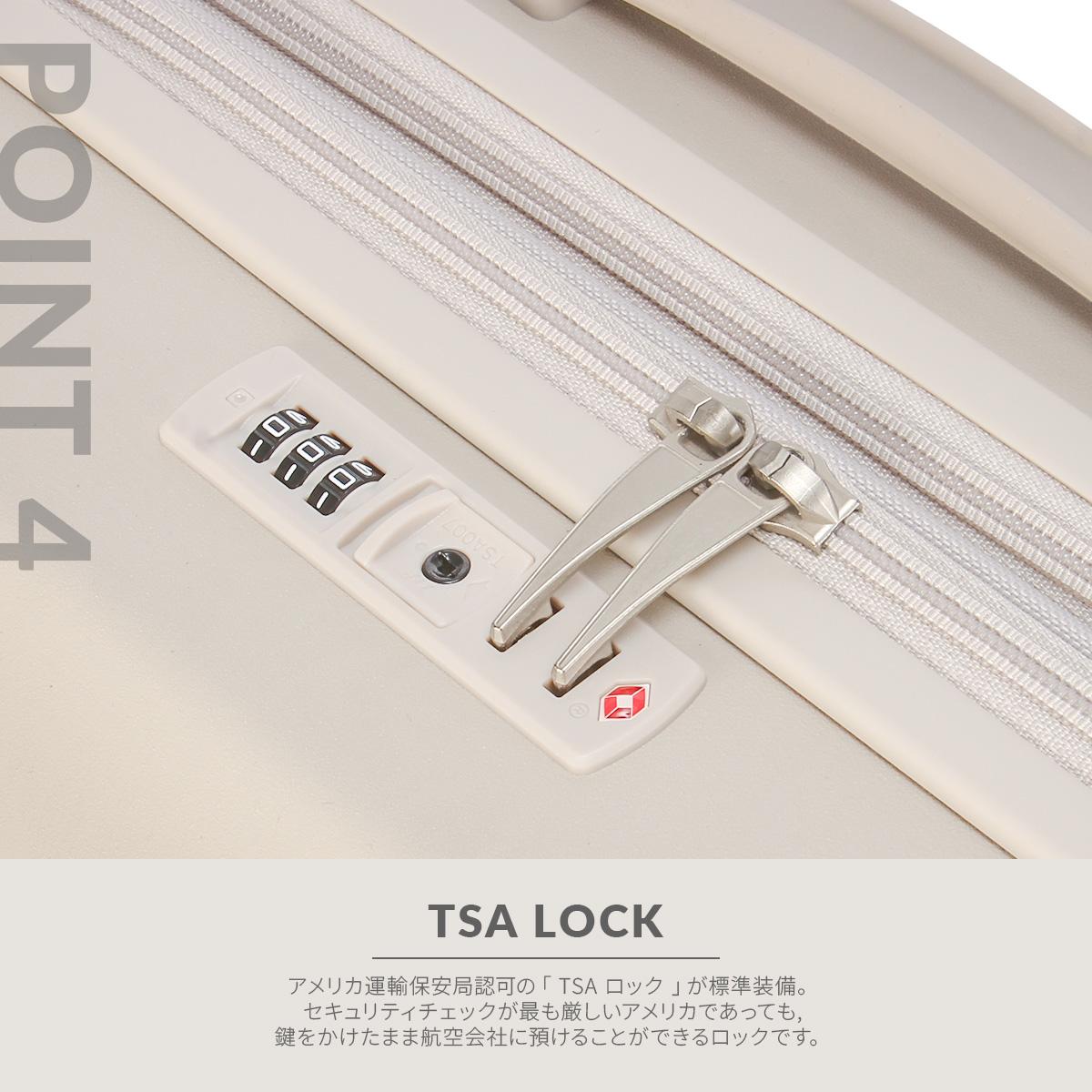 アジア・ラゲージ スーツケース Mサイズ Asia Luggage Inc.（A.L.I） ALI-6030SD-24W