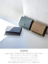 ソポ トライフォールドウォレット 三つ折り財布 SOPO TRIFOLD WALLET SO37