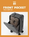 エッジリンク クルーズボックス スーツケース Sサイズ SS 機内持ち込み EDGELINK CRUZBOX 05801