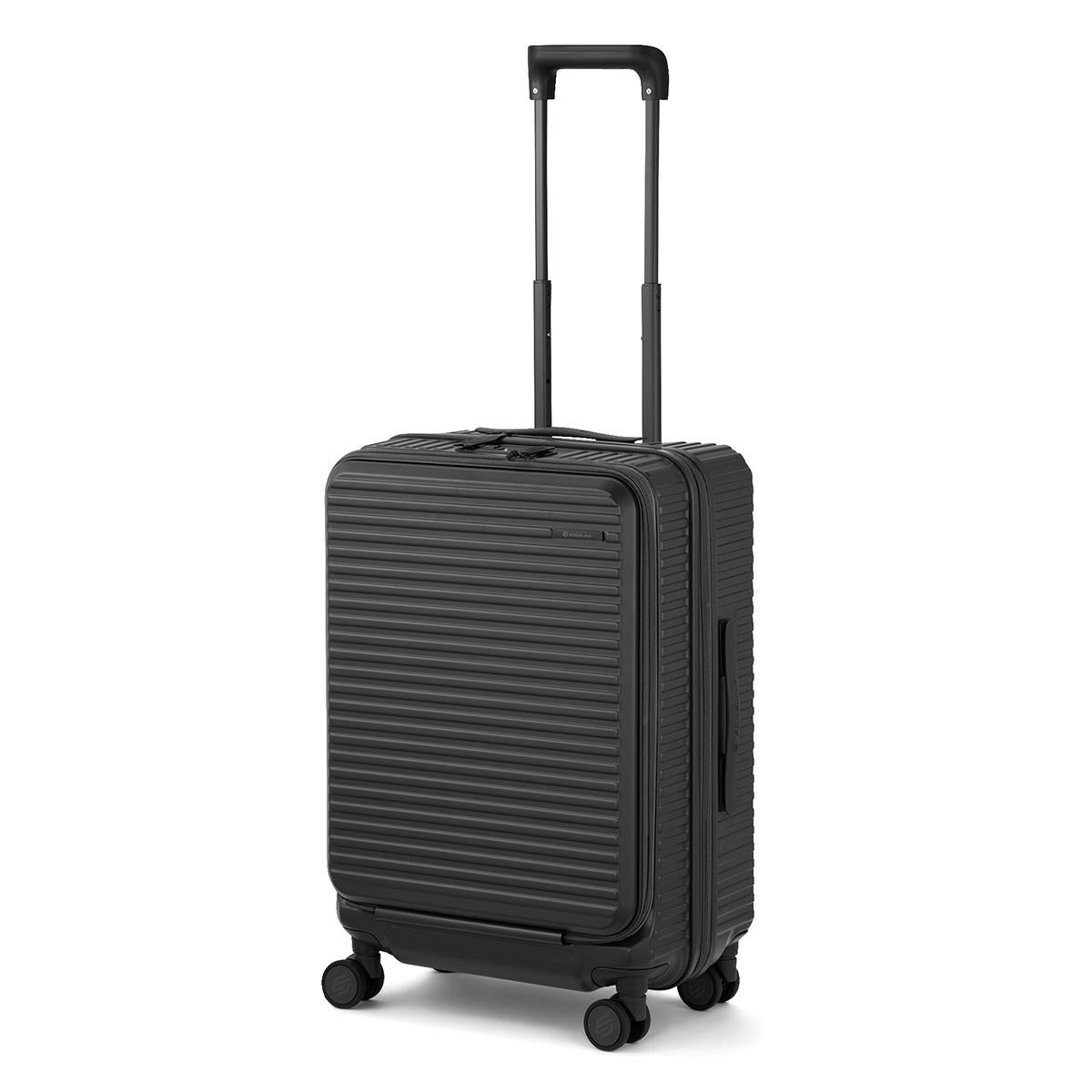 エッジリンク スーツケース Mサイズ 52L フロントオープン ストッパー