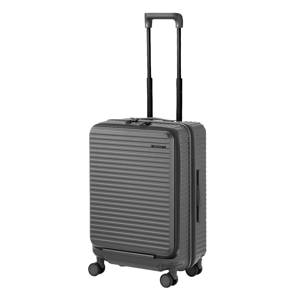 エッジリンク スーツケース Mサイズ 52L フロントオープン ストッパー