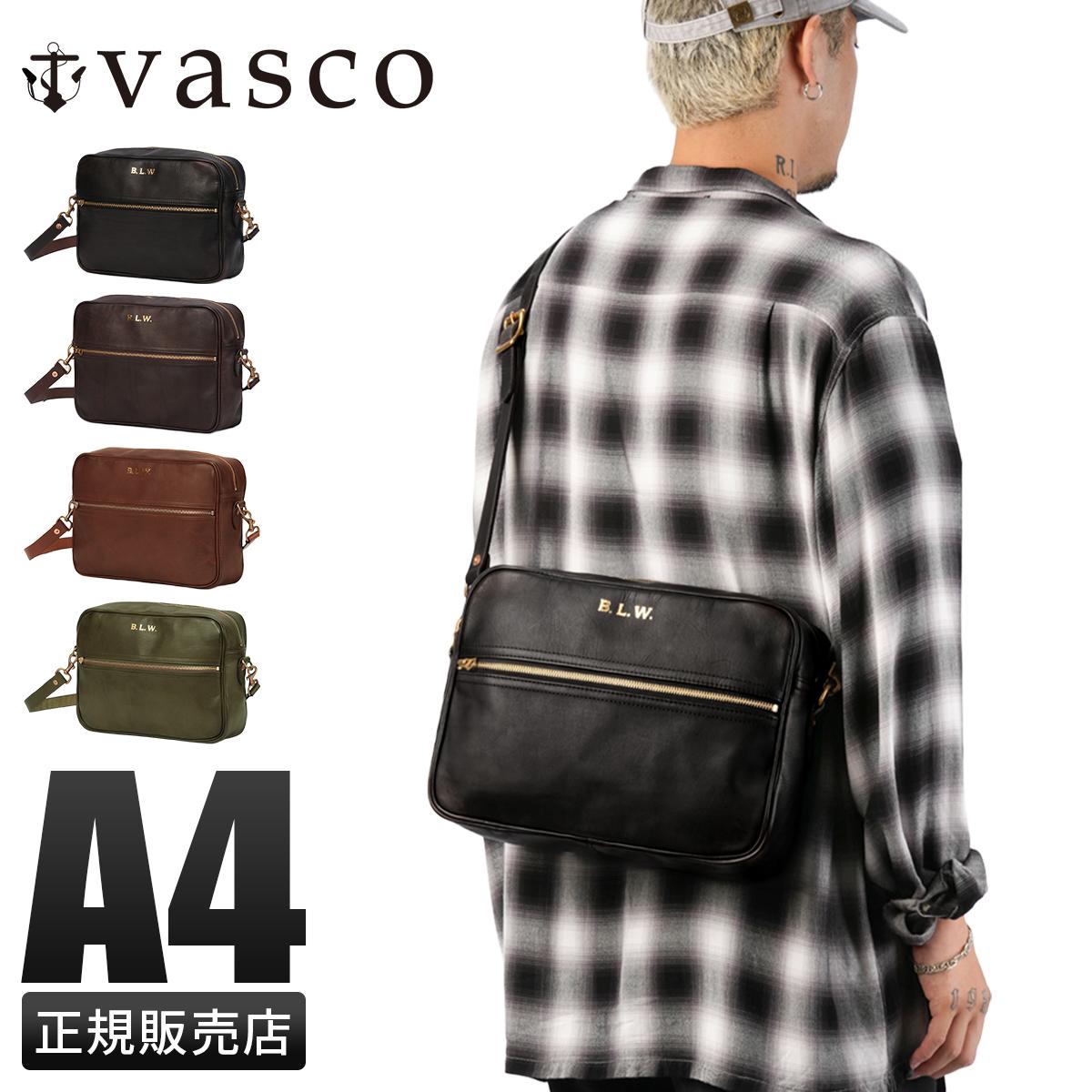 vasco ヴァスコ ショルダーバッグ A4 オールドオイル OLD OIL vs-255l