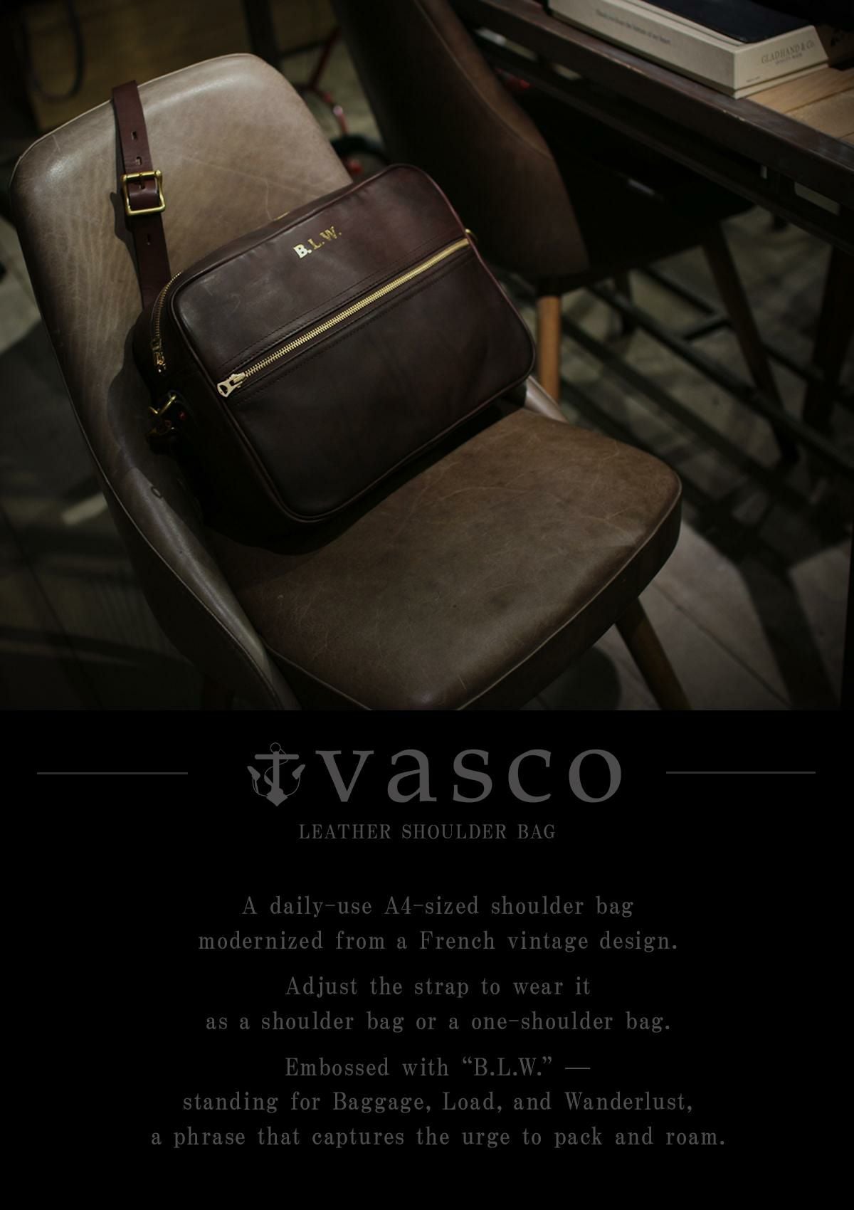 ヴァスコ オールドオイル ショルダーバッグ vasco OLD OIL vs-255l