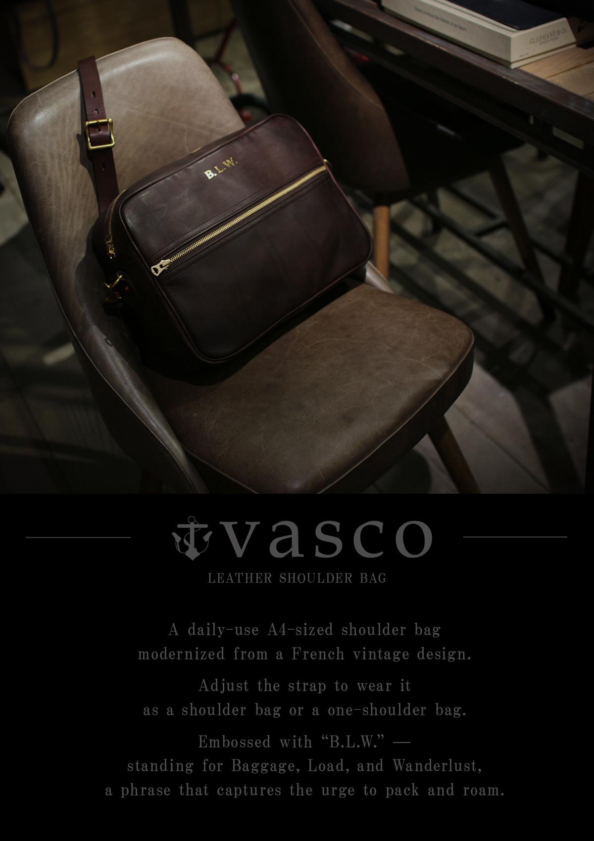 ヴァスコ オールドオイル ショルダーバッグ vasco OLD OIL vs-255l