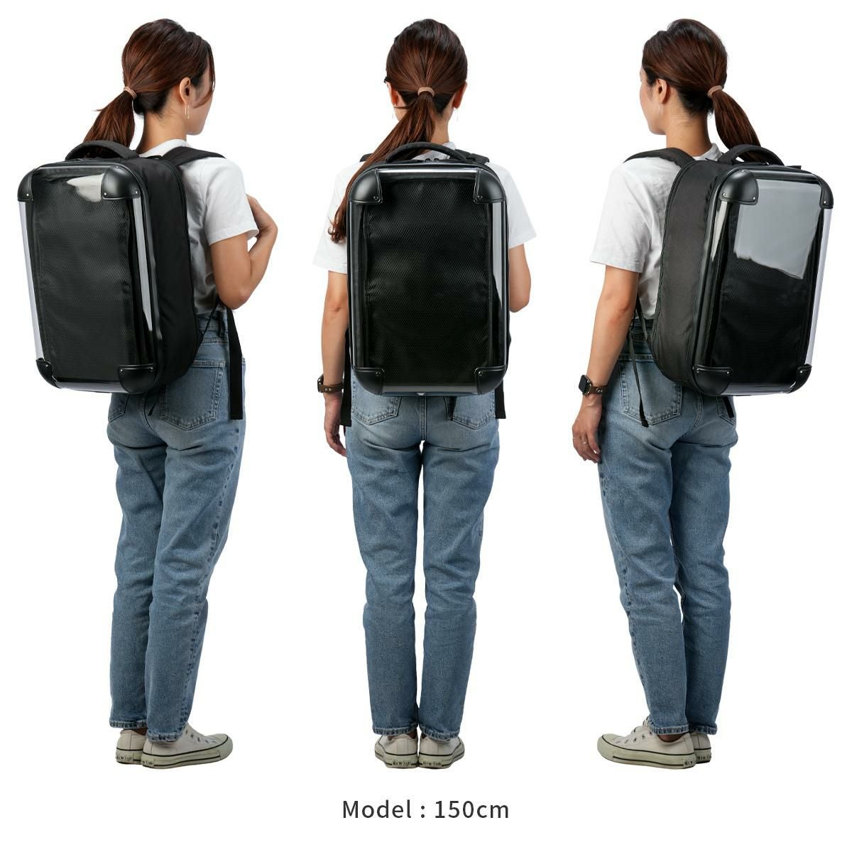 推し活 バッグ リュック クリア