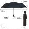 バグスロウ×アンベル ベリカル8 ヒートブロック コーデュラ 折りたたみ傘 晴雨兼用 全天候型 日傘 自動開閉 Amvel VERYKAL8 bugslaw-009