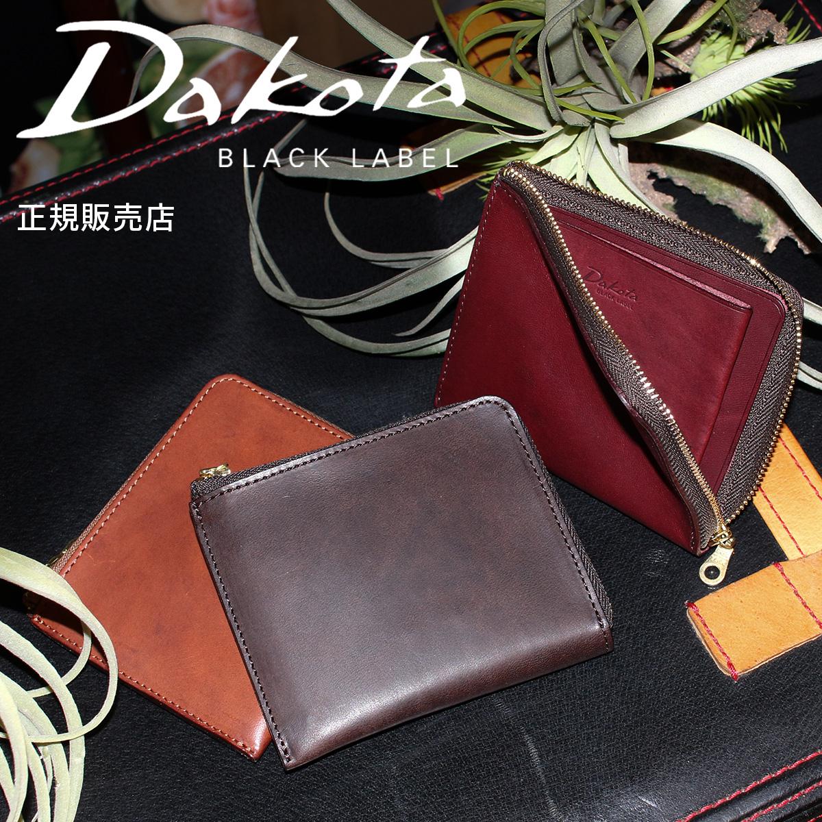 ダコタ ブラックレーベル ヒルツ ミニ財布 ミニウォレット L字