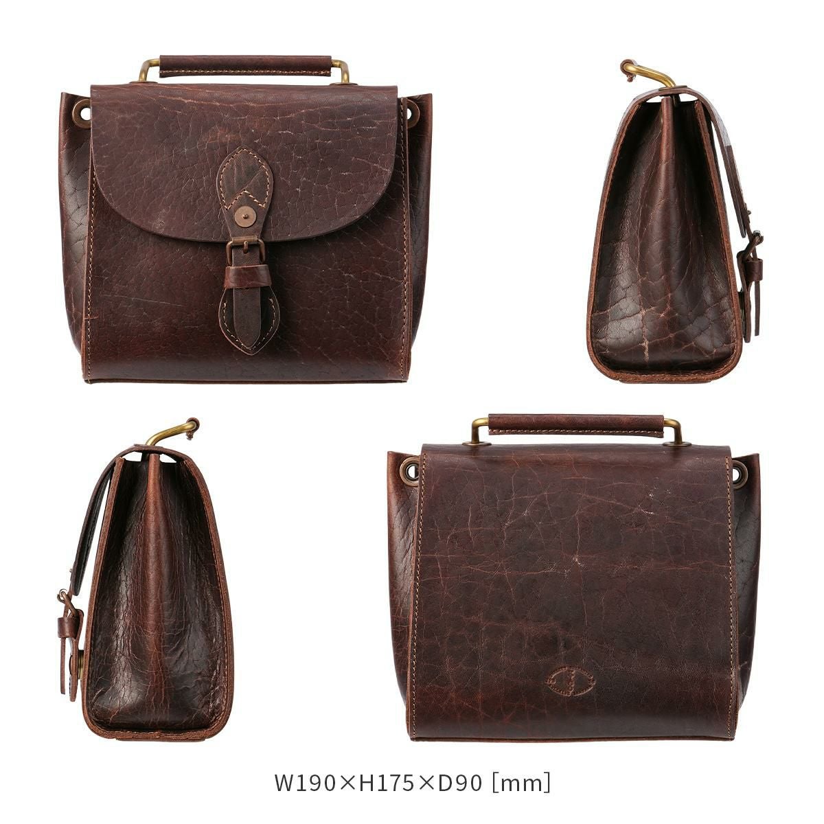 キゴ ショルダーバッグ KIGO Brass Handle kgbg2230-bul