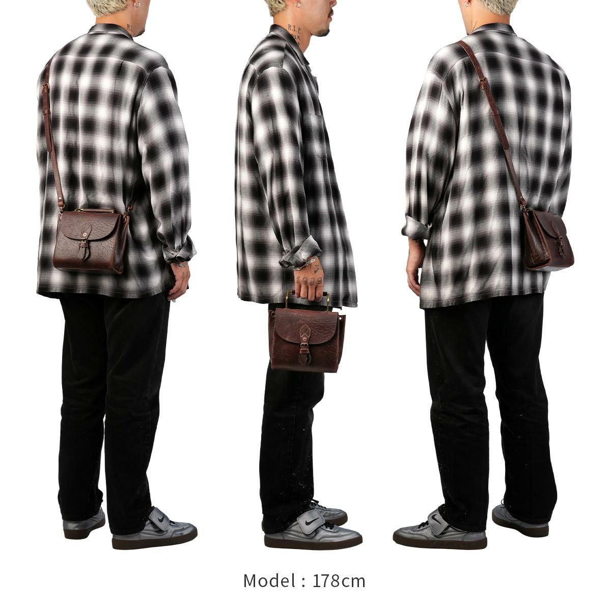 キゴ ショルダーバッグ KIGO Brass Handle kgbg2230-bul