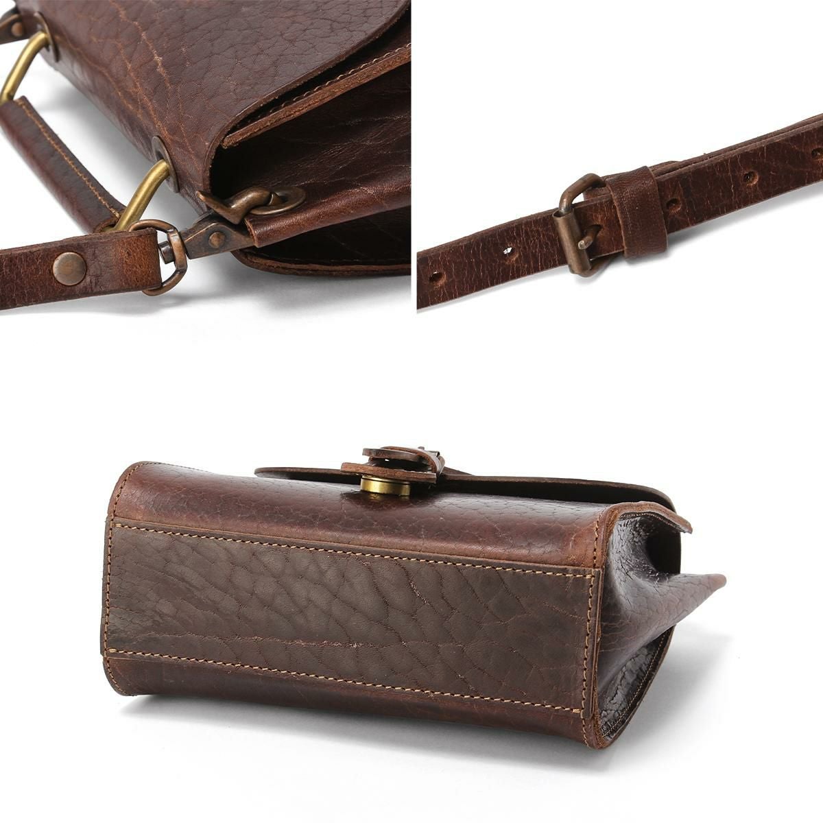 キゴ ショルダーバッグ KIGO Brass Handle kgbg2230-bul