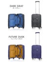 アメリカンツーリスター インスタゴン スーツケース Sサイズ SS 機内持ち込み AmericanTourister INSTAGON ダークグレー：HJ4-78011