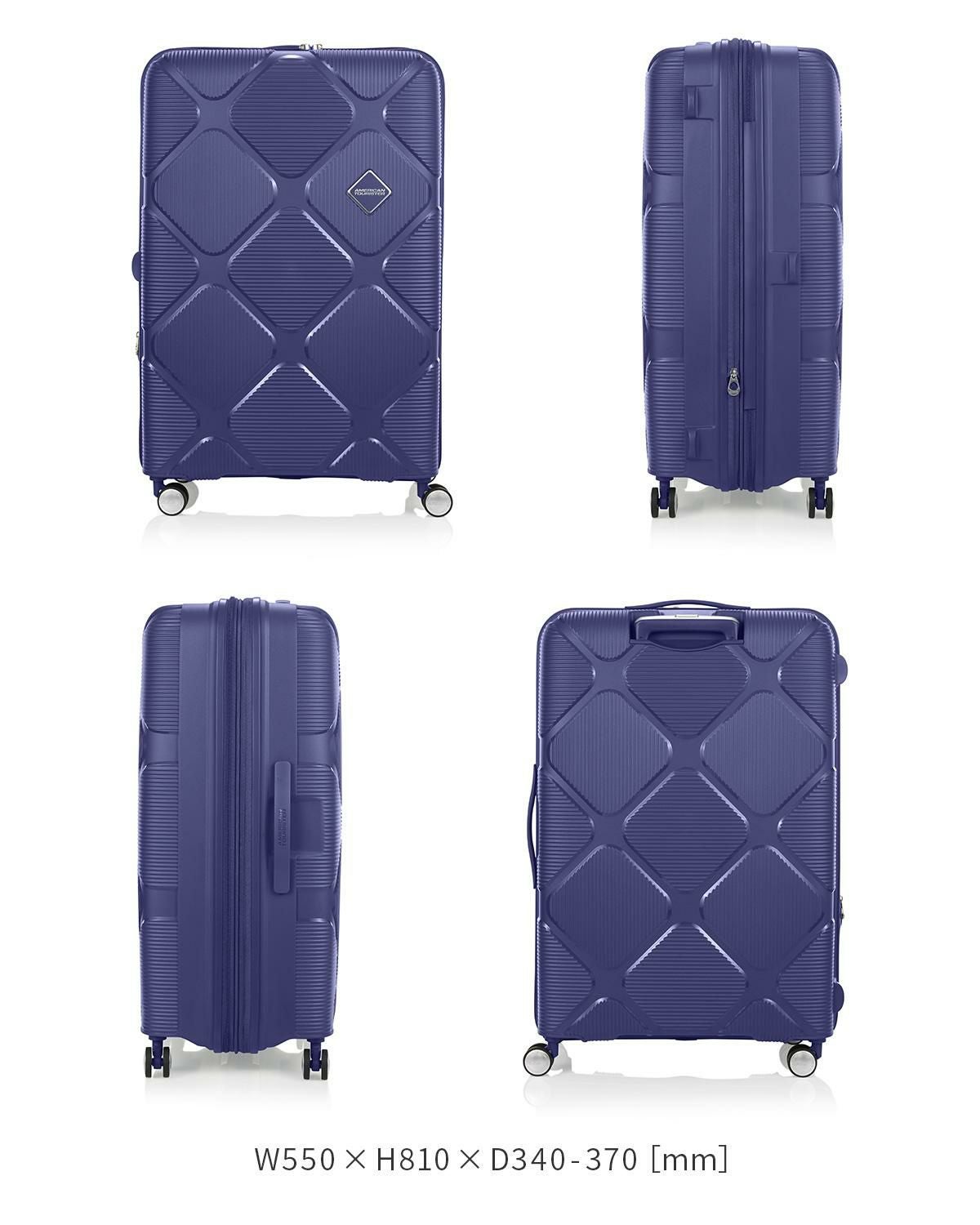 アメリカンツーリスター インスタゴン スーツケース Lサイズ XL AmericanTourister INSTAGON ダークグレー：HJ4-78013