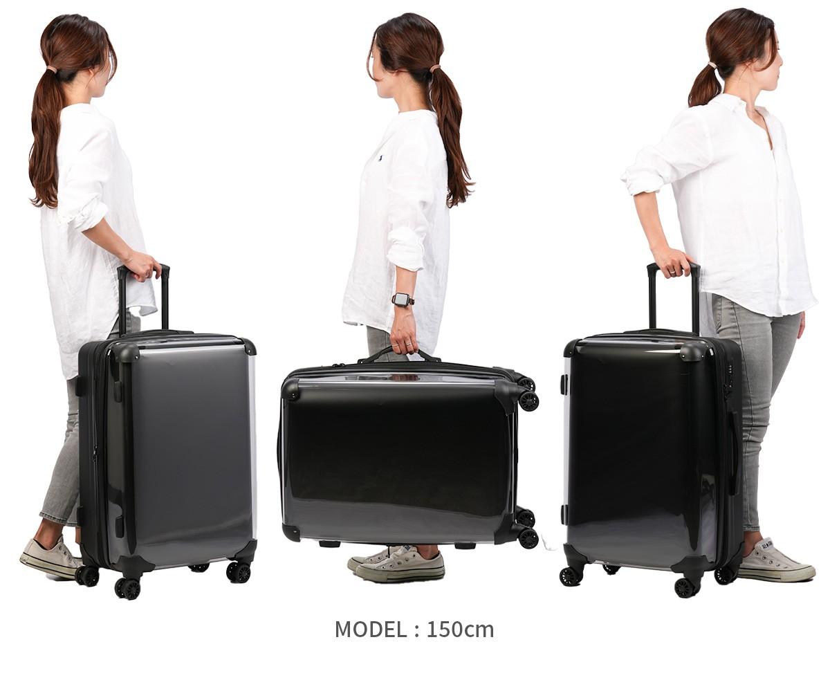 推し活 スーツケース Mサイズ 64L/74L 機内持ち込み 痛バッグ 拡張機能