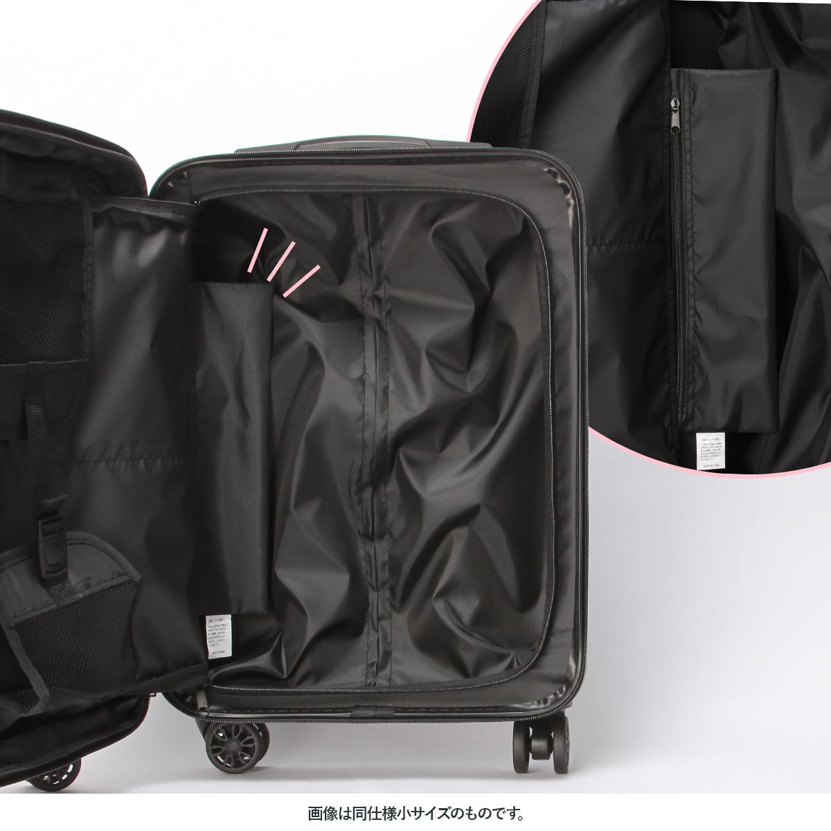 推し活 スーツケース Mサイズ 64L/74L 機内持ち込み 痛バッグ 拡張機能