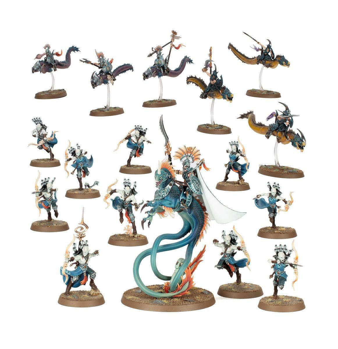ウォーハンマー エイジ オブ シグマー WARHAMMER Age of Sigmar AoS スピアヘッド イドネス・ディープキン アクヘリアン波濤隊 70-872