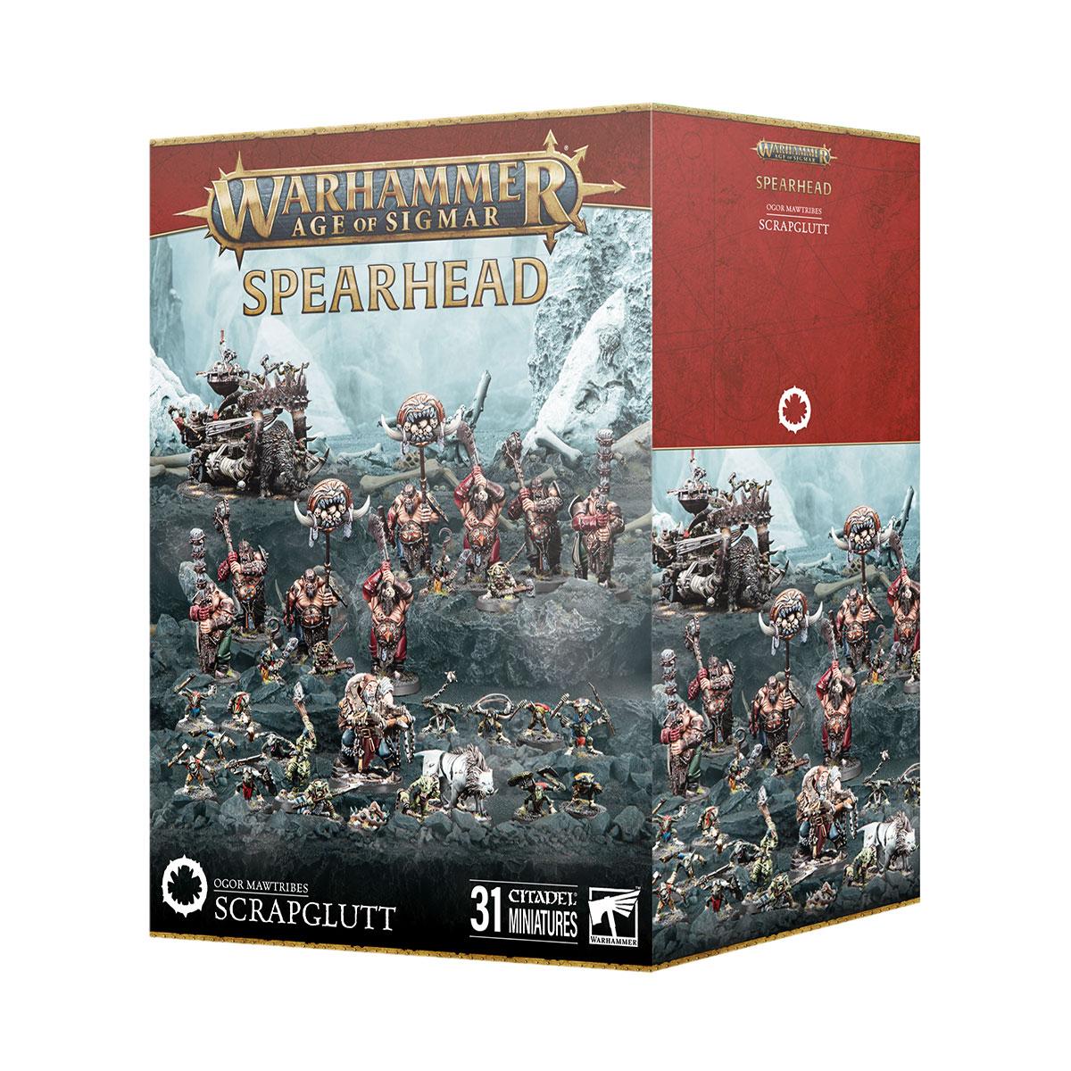 ウォーハンマー エイジ オブ シグマー WARHAMMER Age of Sigmar AoS スピアヘッド オゴウル・モウトライブ - クズ鉄喰らい 70-952