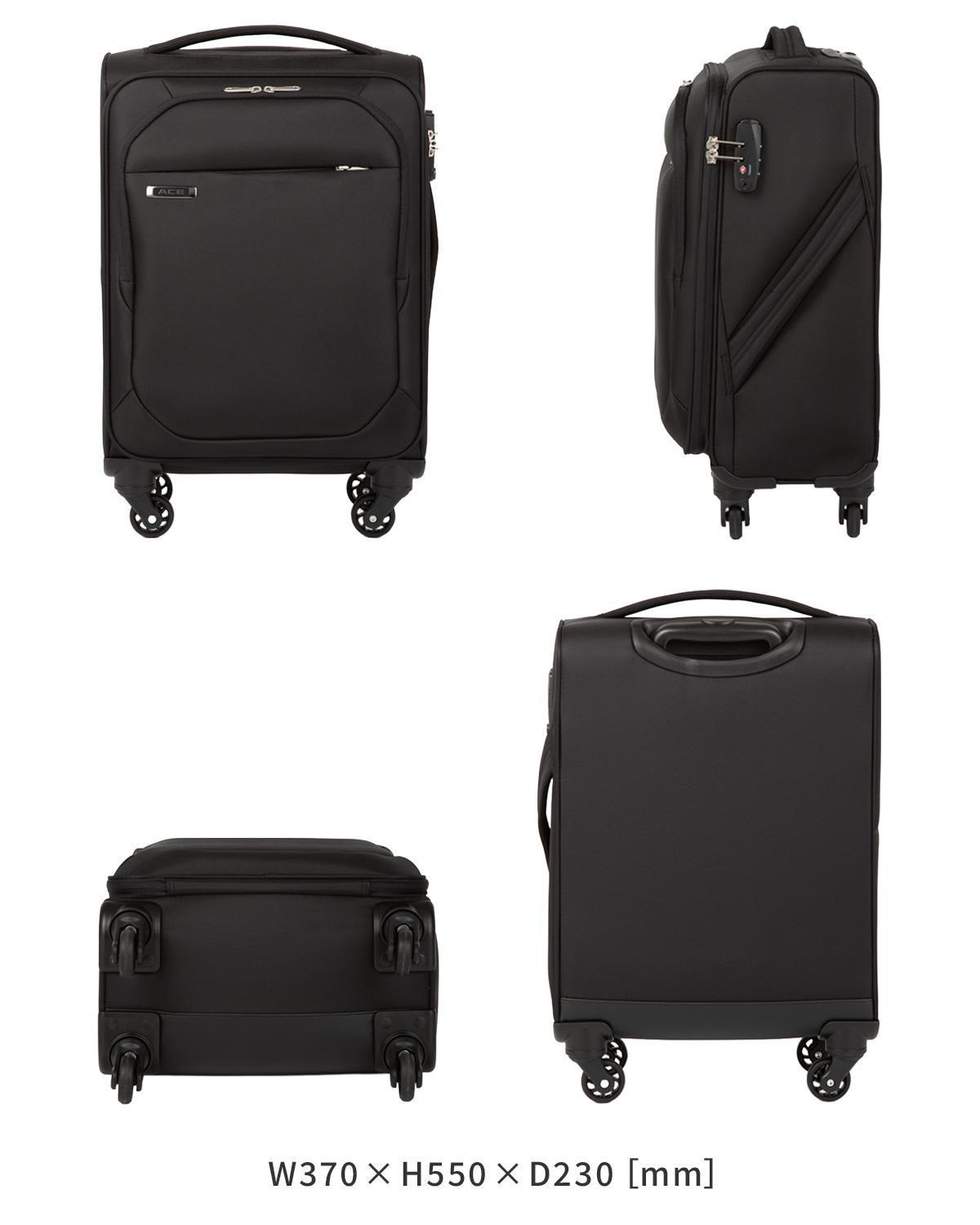 エース ソフトキャリーケース スーツケース 機内持ち込み SSサイズ 31L