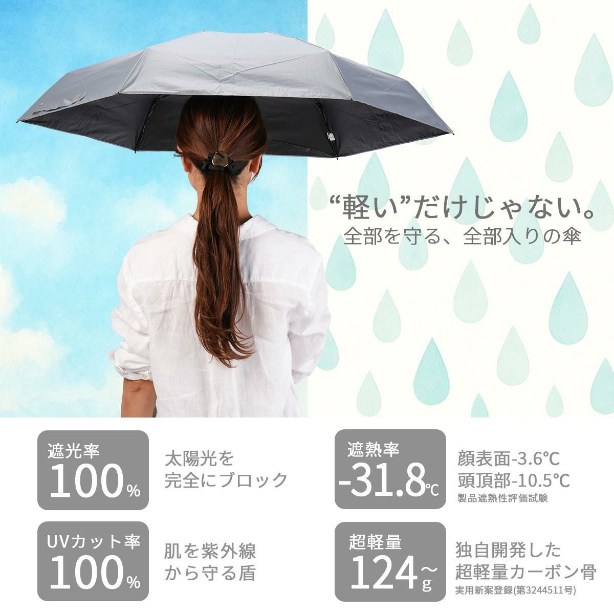 エスタ マジカルテックプロテクション 傘 Estaa MAGICAL TECH PROTECTION 31-230-30211/30226-82