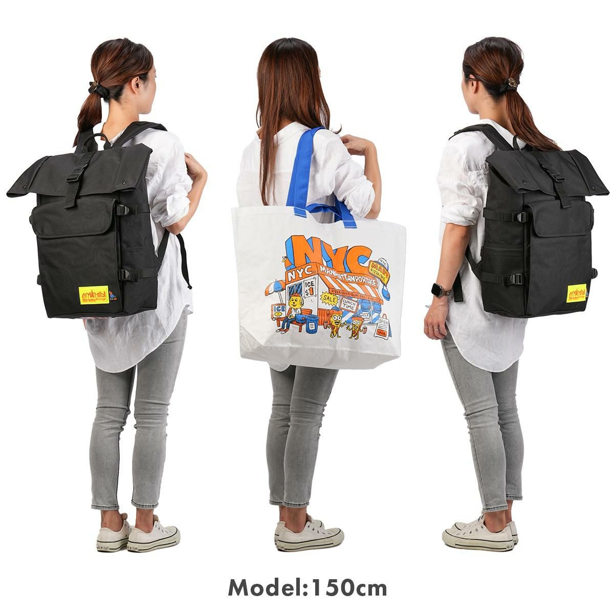 マンハッタンポーテージ NYC プリント リュック Manhattan Portage NYC Print mp1236lvltmp