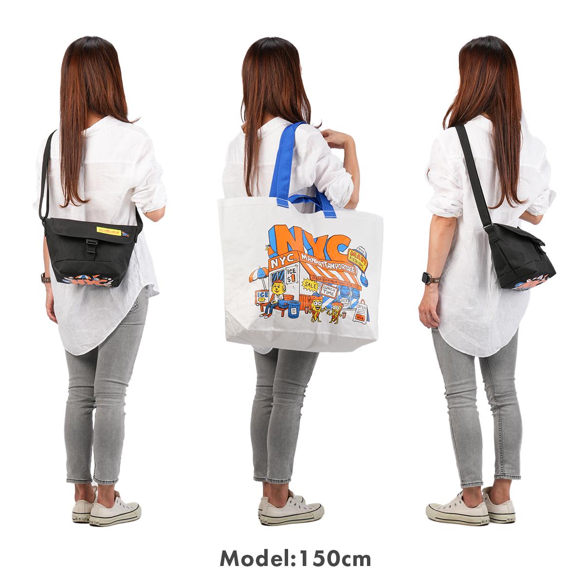 マンハッタンポーテージ NYC プリント メッセンジャーバッグ Manhattan Portage NYC Print mp1603bpdlvltmp