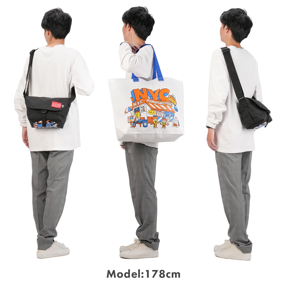 マンハッタンポーテージ NYC プリント メッセンジャーバッグ Manhattan Portage NYC Print mp1605jrbpdtmp