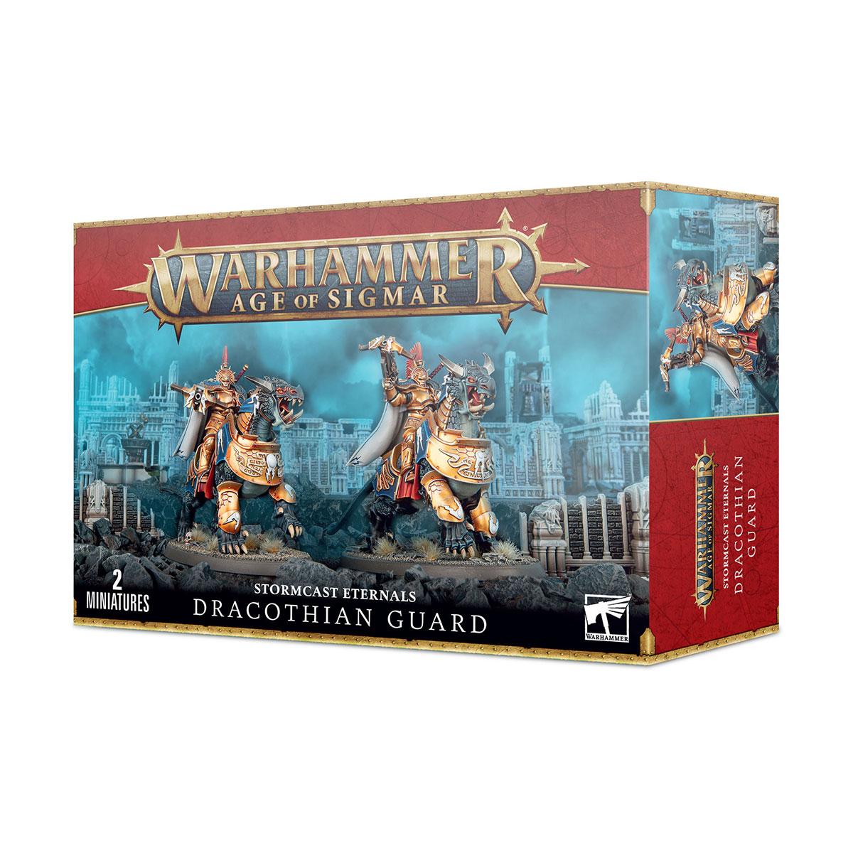 ウォーハンマー 96-24 エイジ オヴ シグマー AoS ストームキャスト・エターナル WARHAMMER Age of Sigmar Stormcast Eternals DRACOTHIAN GUARD