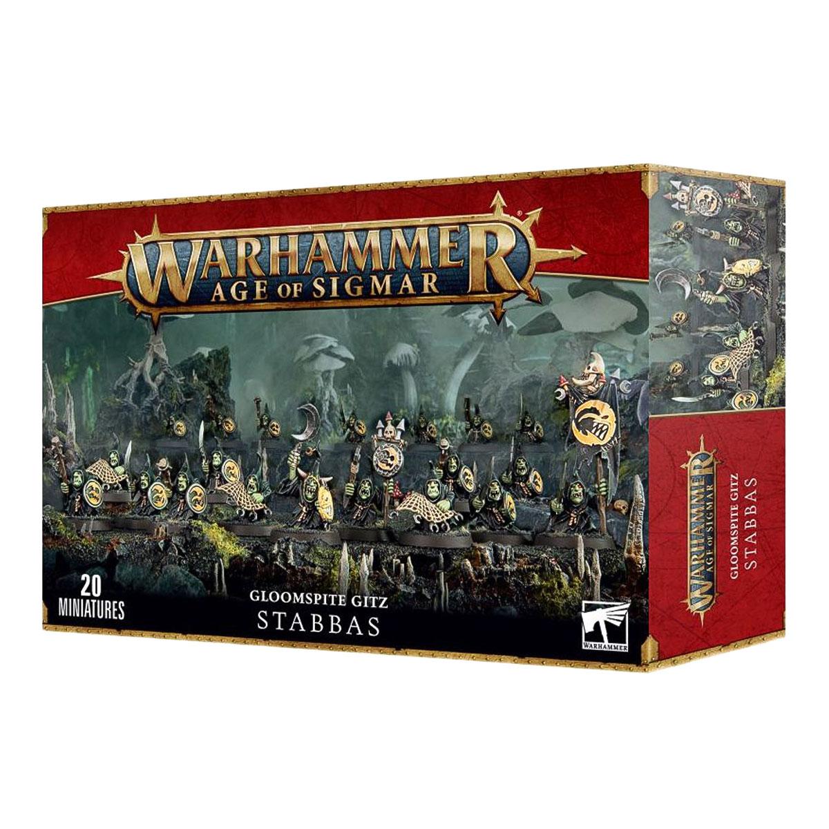 ウォーハンマー 89-07 エイジ オヴ シグマー グルームスパイト・ギット WARHAMMER AoS Gloomspite Gitz Moonclan Stabbas