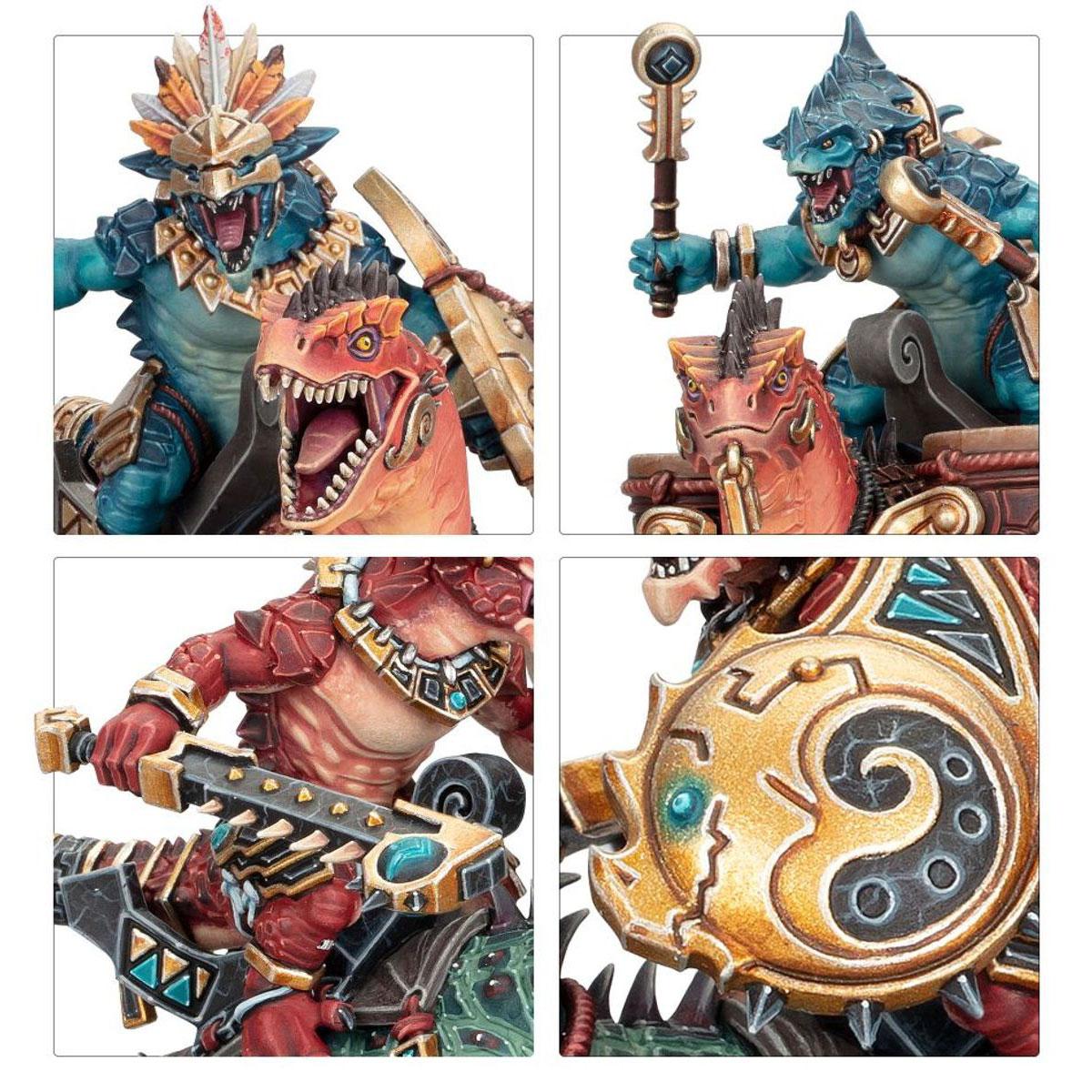 ウォーハンマー 88-18 エイジ オヴ シグマー セラフォン アグラドン・ランサー WARHAMMER AoS Seraphon Aggradon Lancers