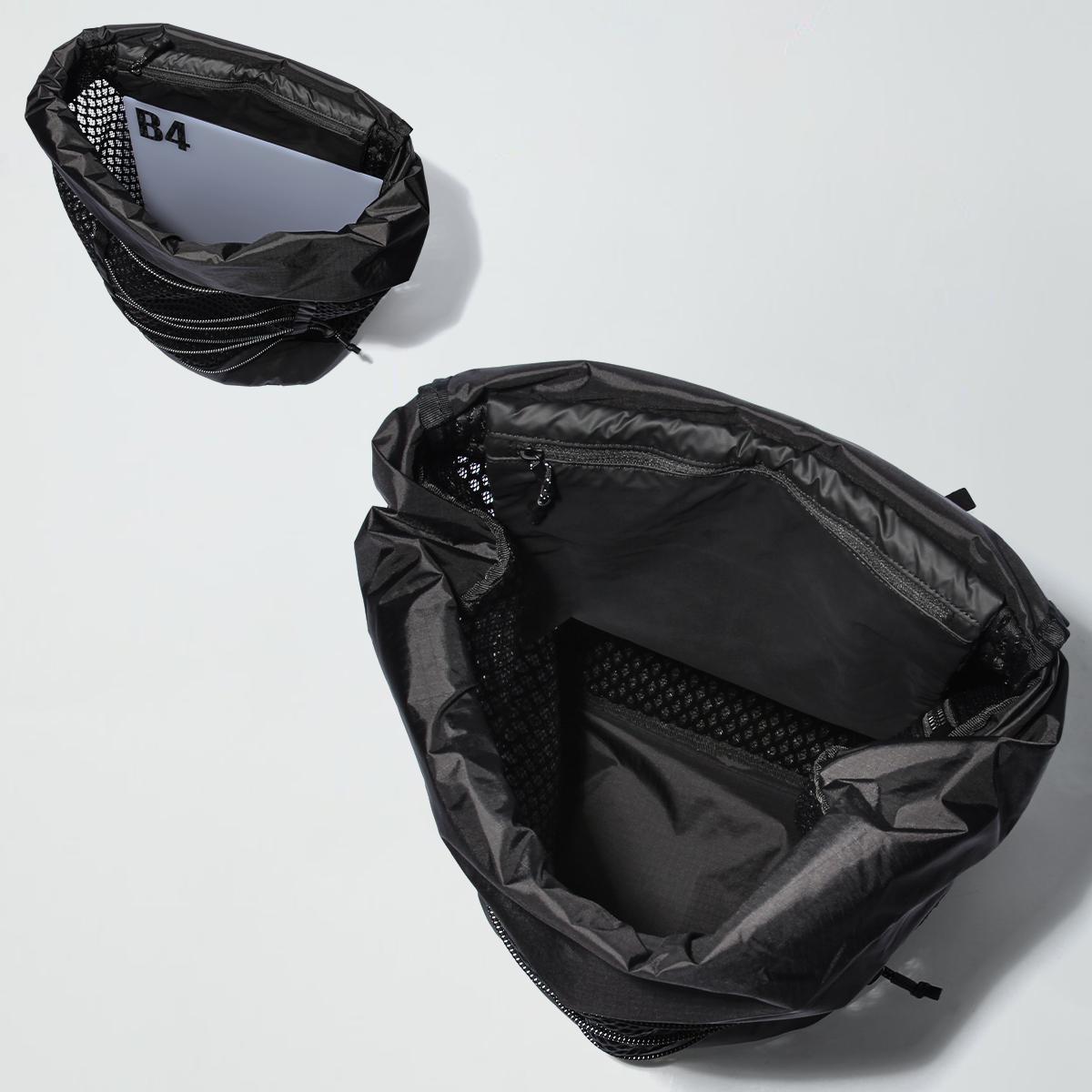 スノーピーク　Double Face Mesh Back Pack Black snow peak* Double Face Mesh Back Pack | 3PEAK