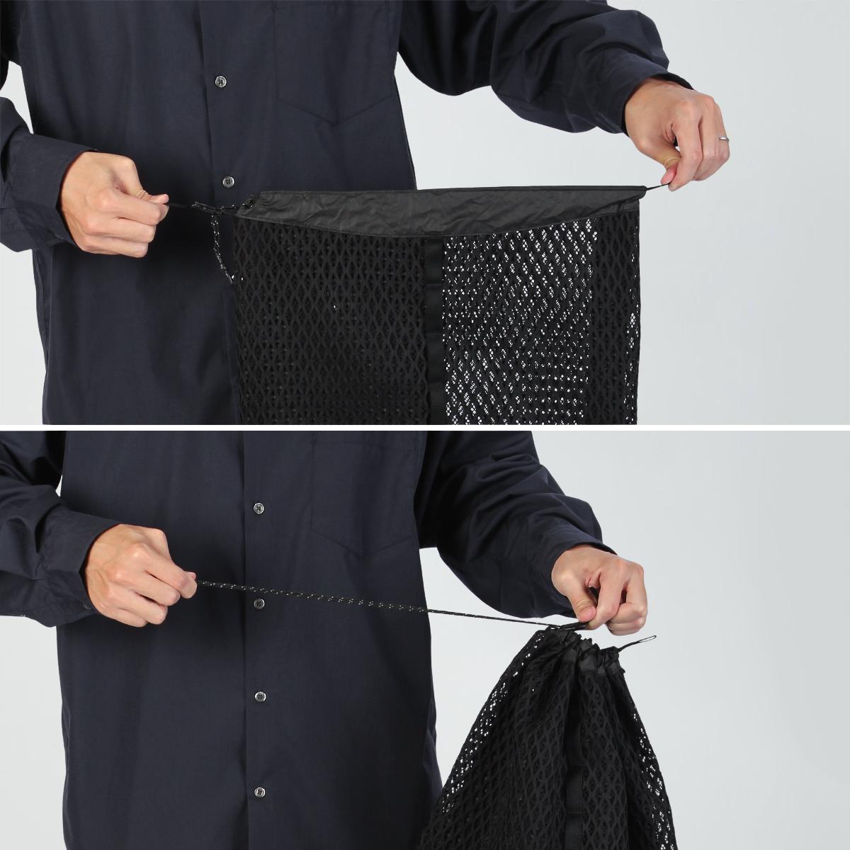 スノーピーク ダブルフェイスメッシュ ショルダーバッグ アウトドア