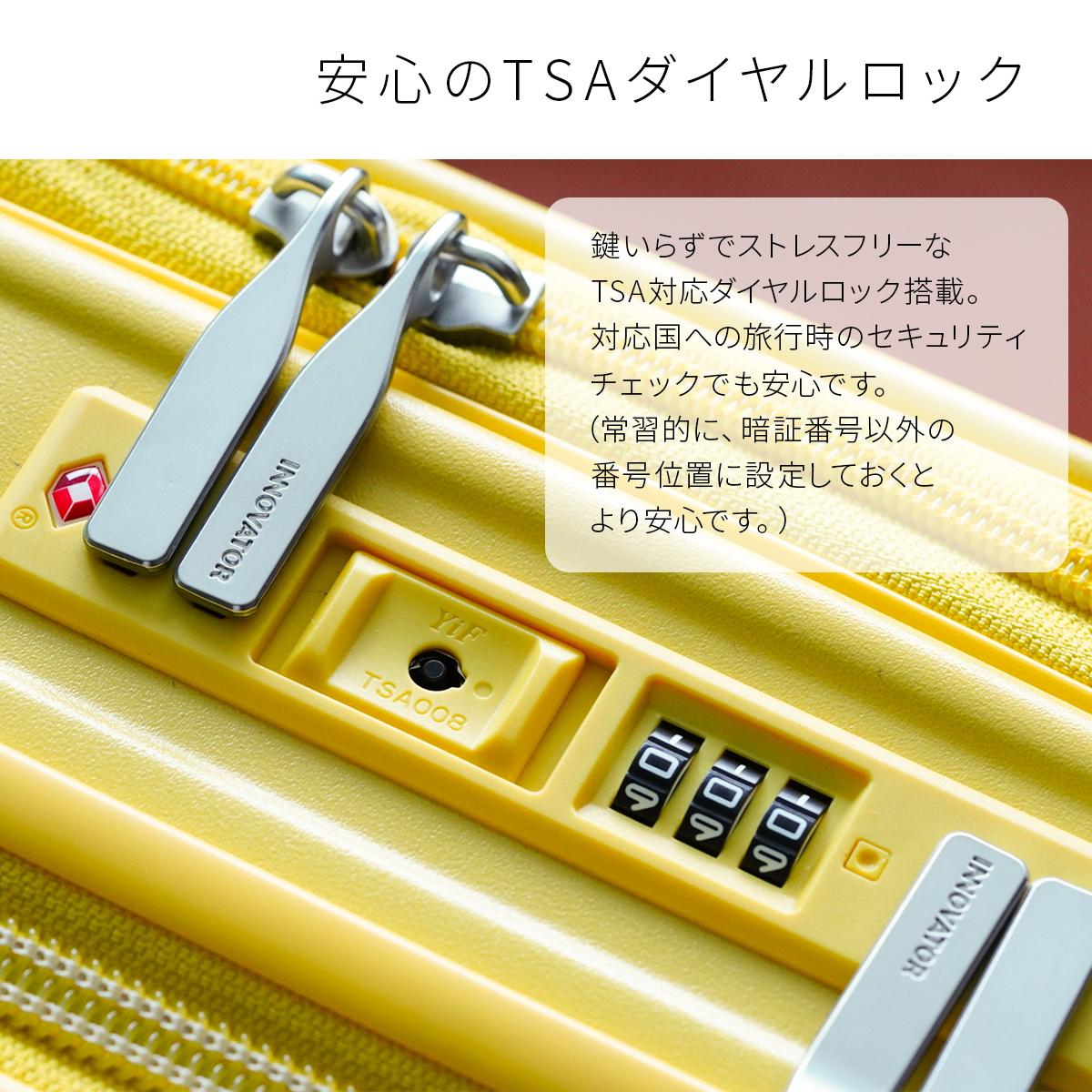 2年保証＋イノベーター スーツケース 機内持ち込み Sサイズ SS 35L LCC