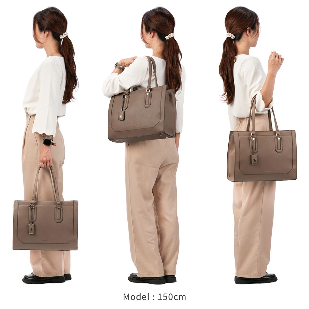 SPRING SALE]ジュエルナローズ トートバッグ ハンドバッグ 11L A4