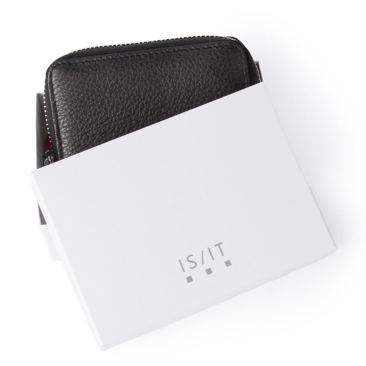 IS/IT イズイット 名刺入れ カードケース ミニ財布 じゃばら式