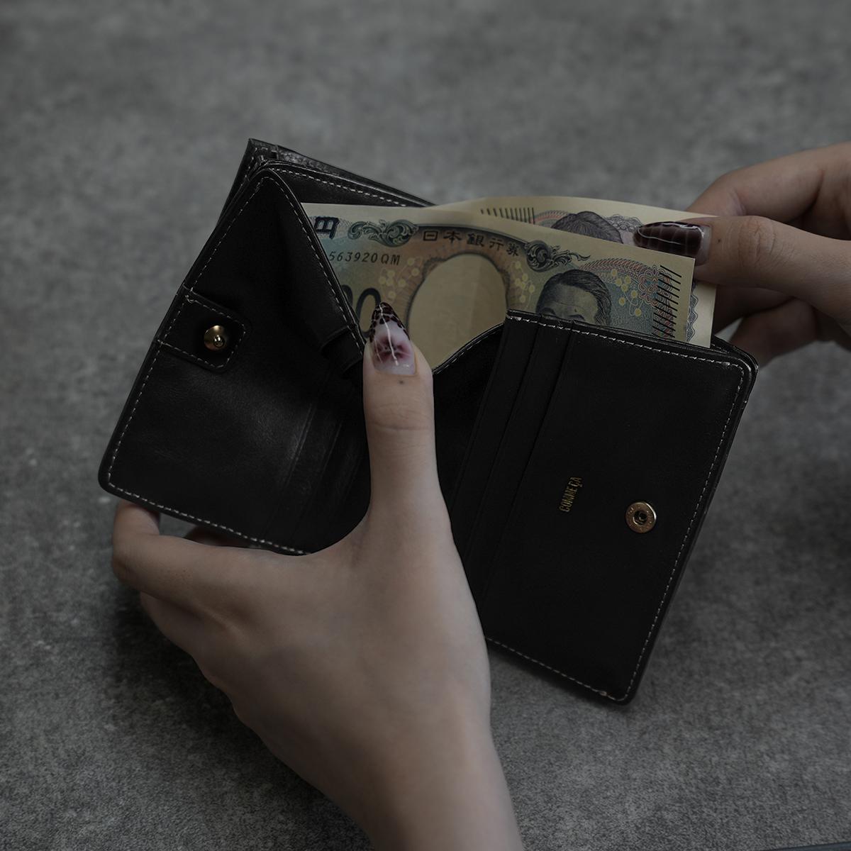 コムサ 二つ折り財布 ミニ財布 コンパクトウォレット レジェ COMME CA