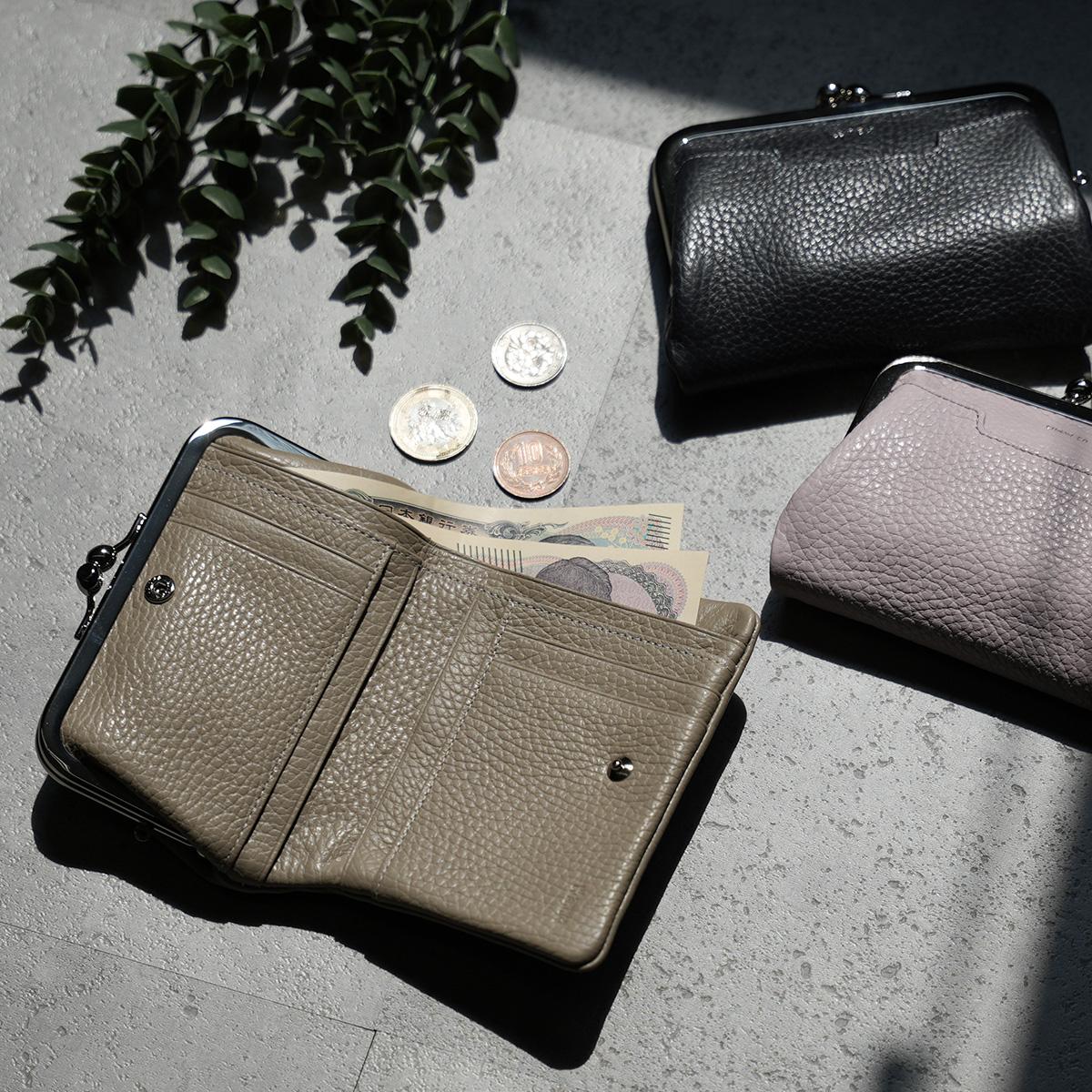 コムサ 二つ折り財布 がま口財布 ボンシック COMME CA 74760 LINECPN