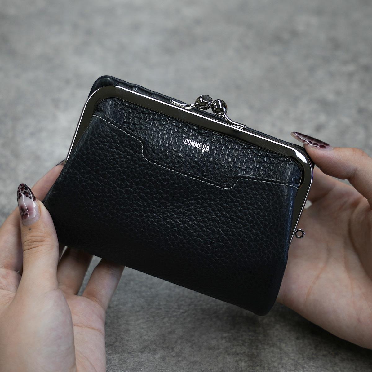 コムサ 二つ折り財布 がま口財布 ボンシック COMME CA 74760 LINECPN